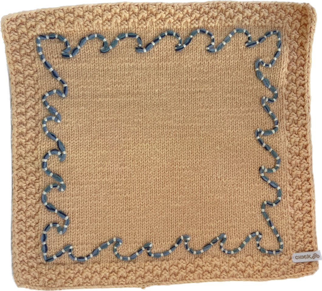 Embroidered Cotton Placemat