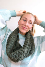 Load image into Gallery viewer, Short Infinity Scarf - unisex
